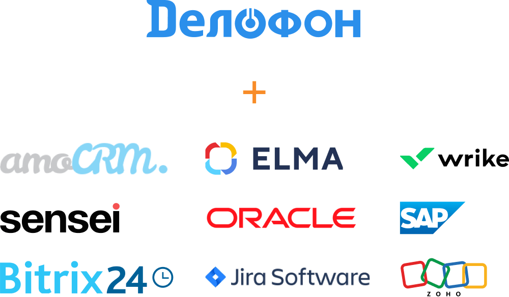 Поддерживаемые CRM-системы