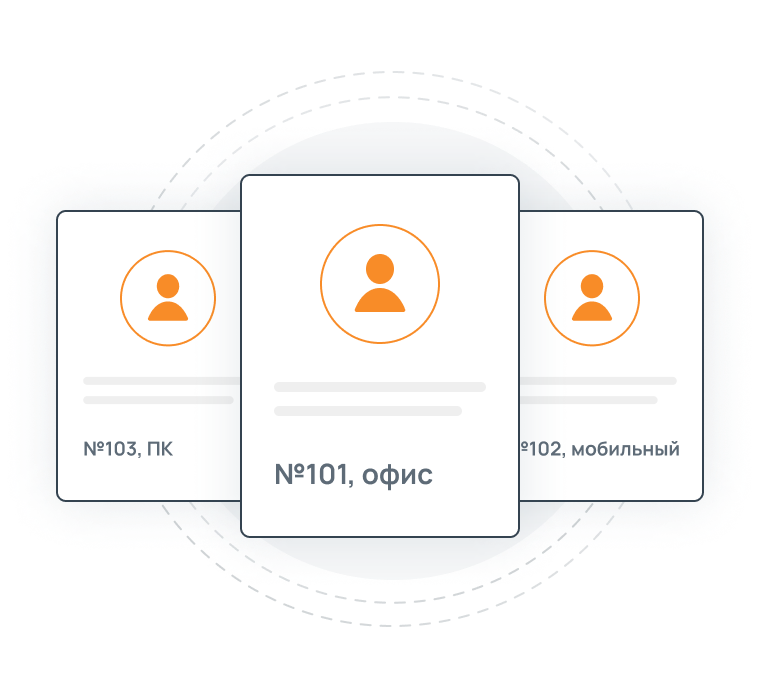 Подключение сотрудников к виртуальной телефонии